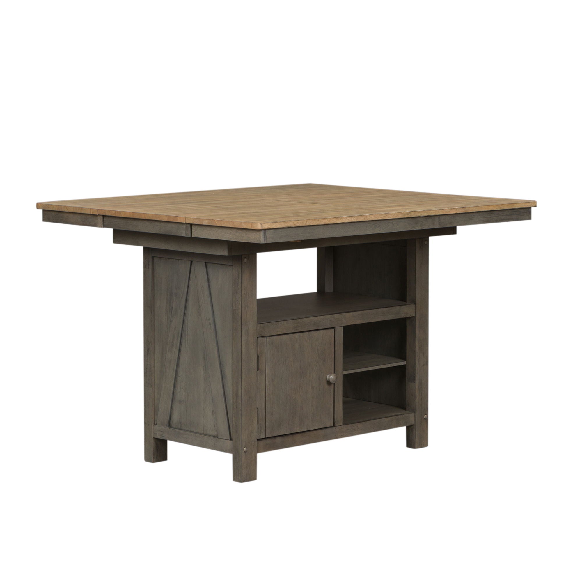 Lindsey Farm - Kitchen Island Base - Dark Gray
