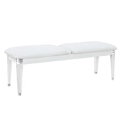 Brenda - Bedroom Bench With Padded Seating - Gray