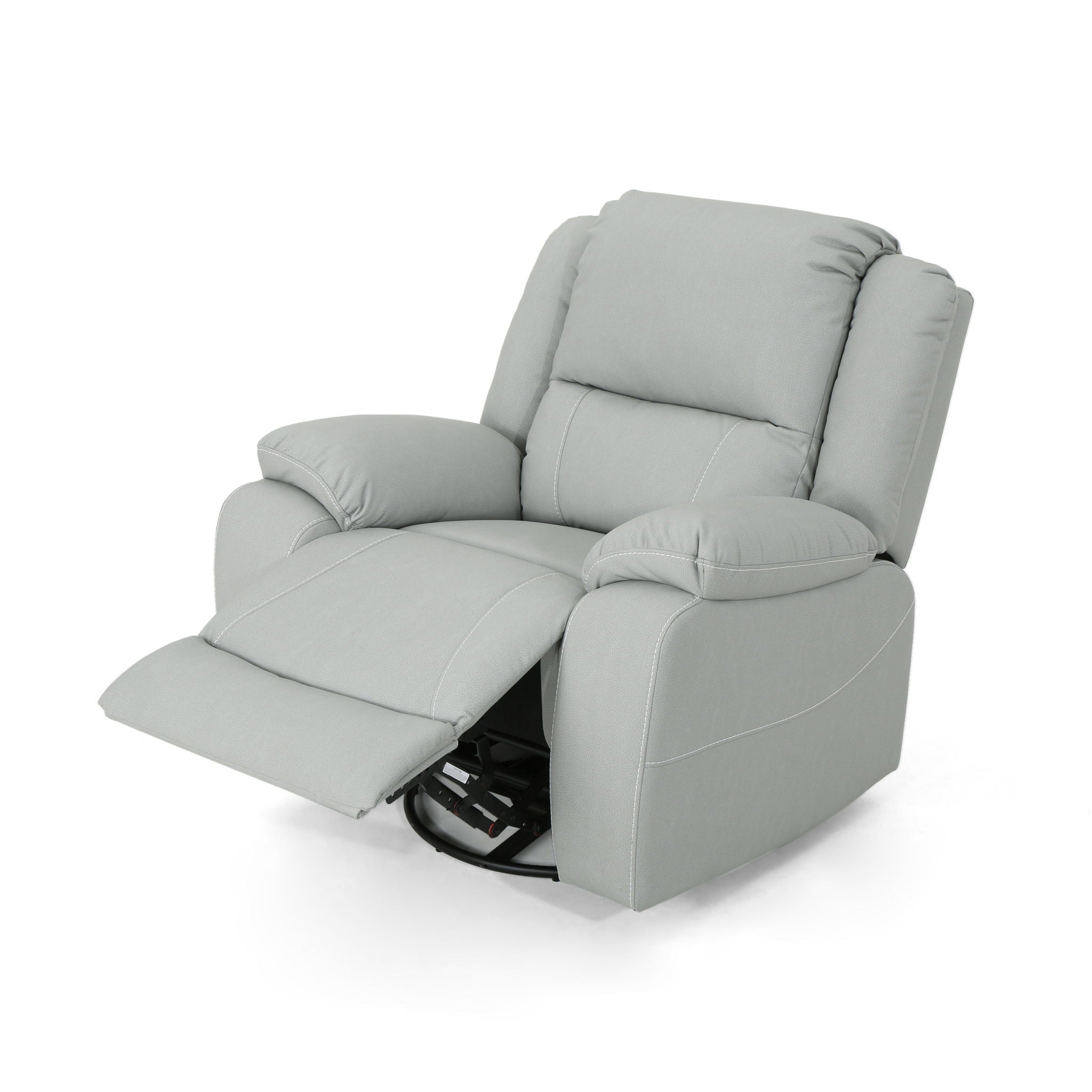 Stylish Wide Manual Swivel Standard Recliner