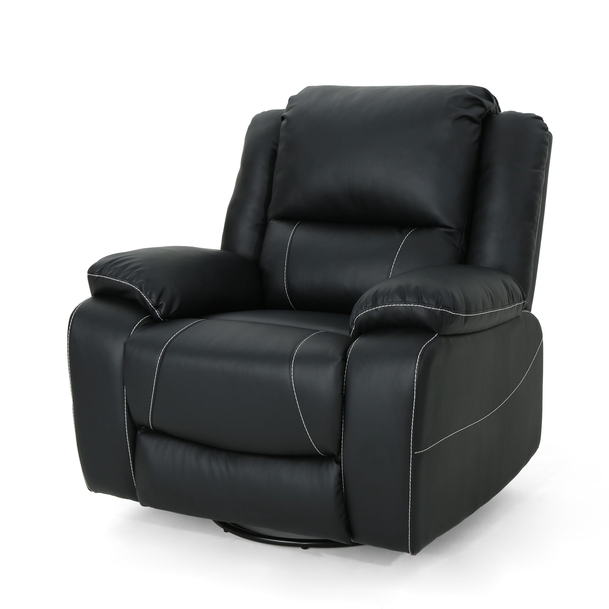 Stylish Wide Manual Swivel Standard Recliner