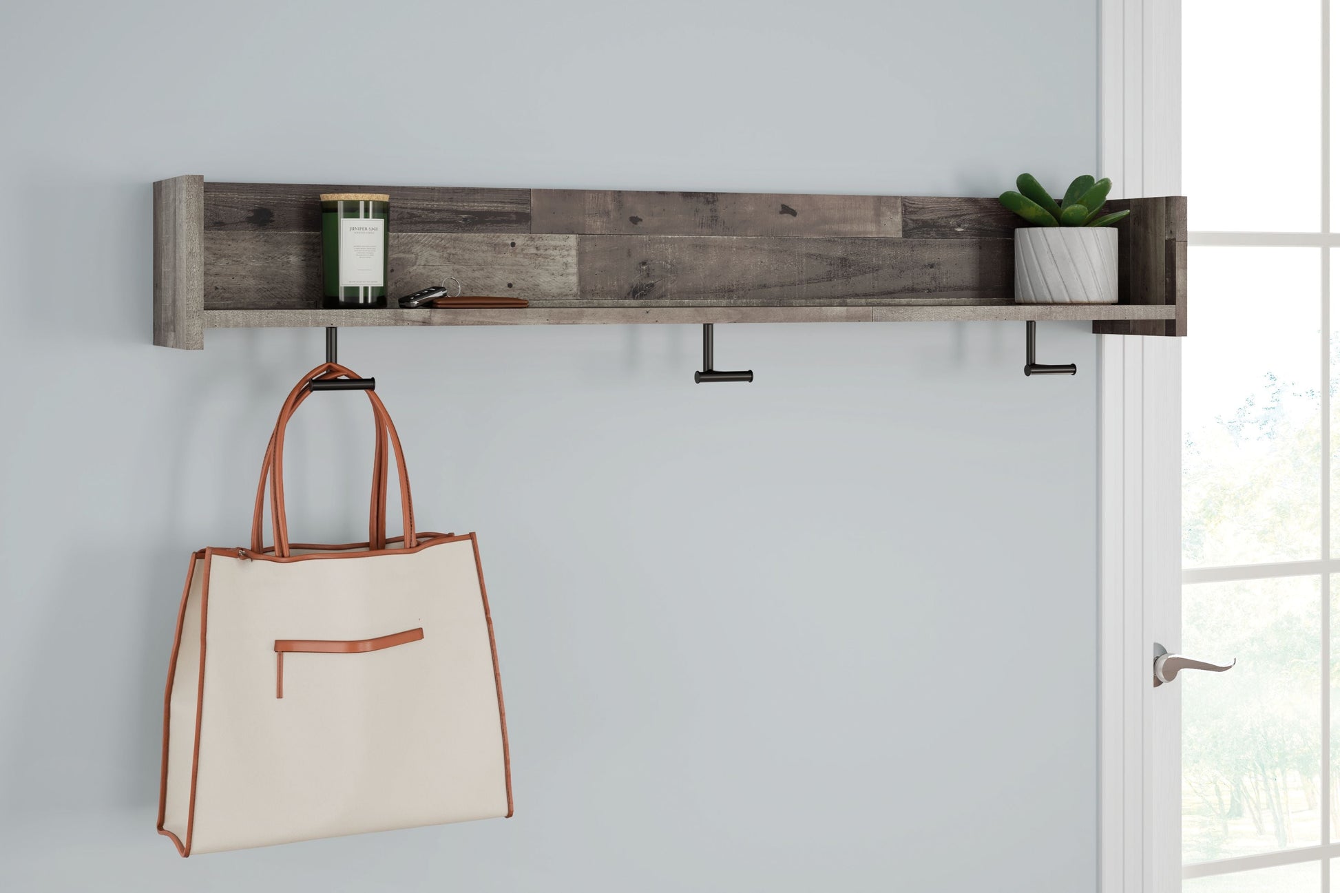 Ashley Furniture Neilsville - Wall Mounted Coat Rack | Meri Furniture