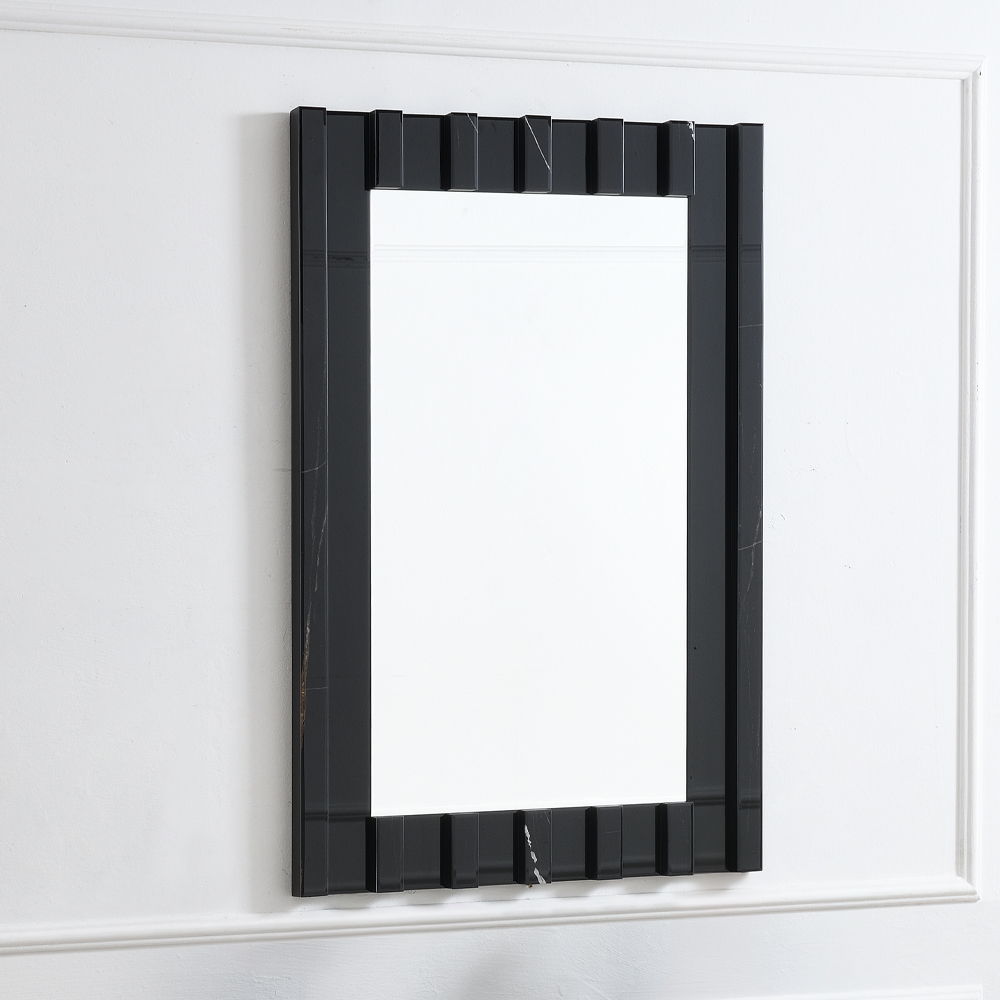 ACME Drisana - Accent Mirror - Black | Meri Furniture