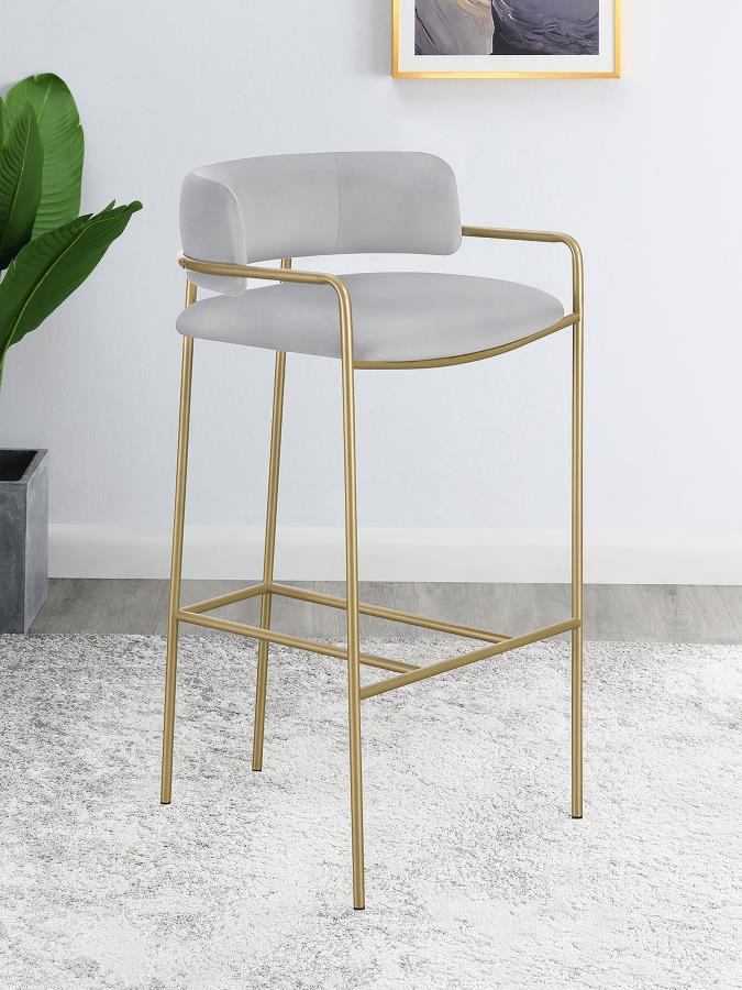 Coaster Fine Furniture Comstock - Upholstered Low Back Stool | Meri Furniture