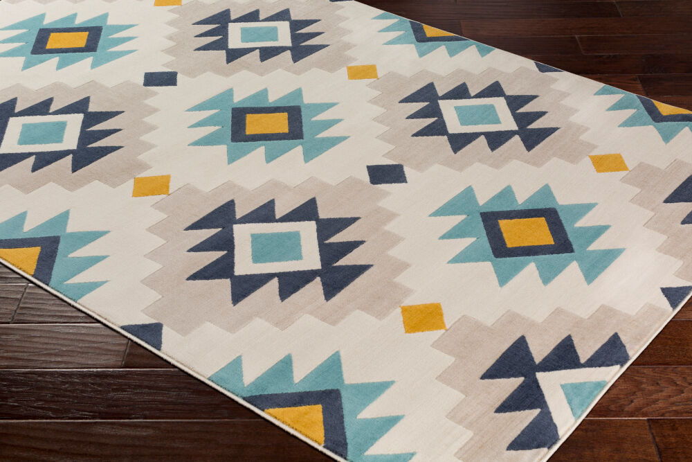 City Machine Woven Rug