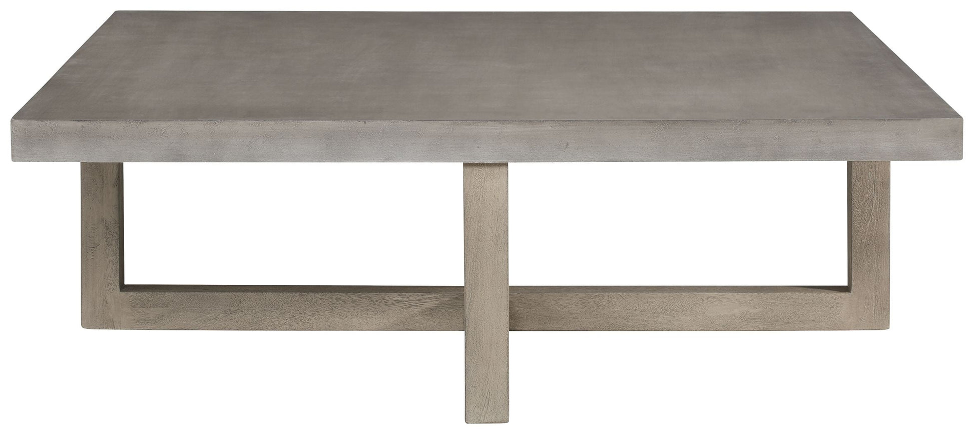 Signature Design by Ashley® Lockthorne - Gray - Square Cocktail Table | Meri Furniture