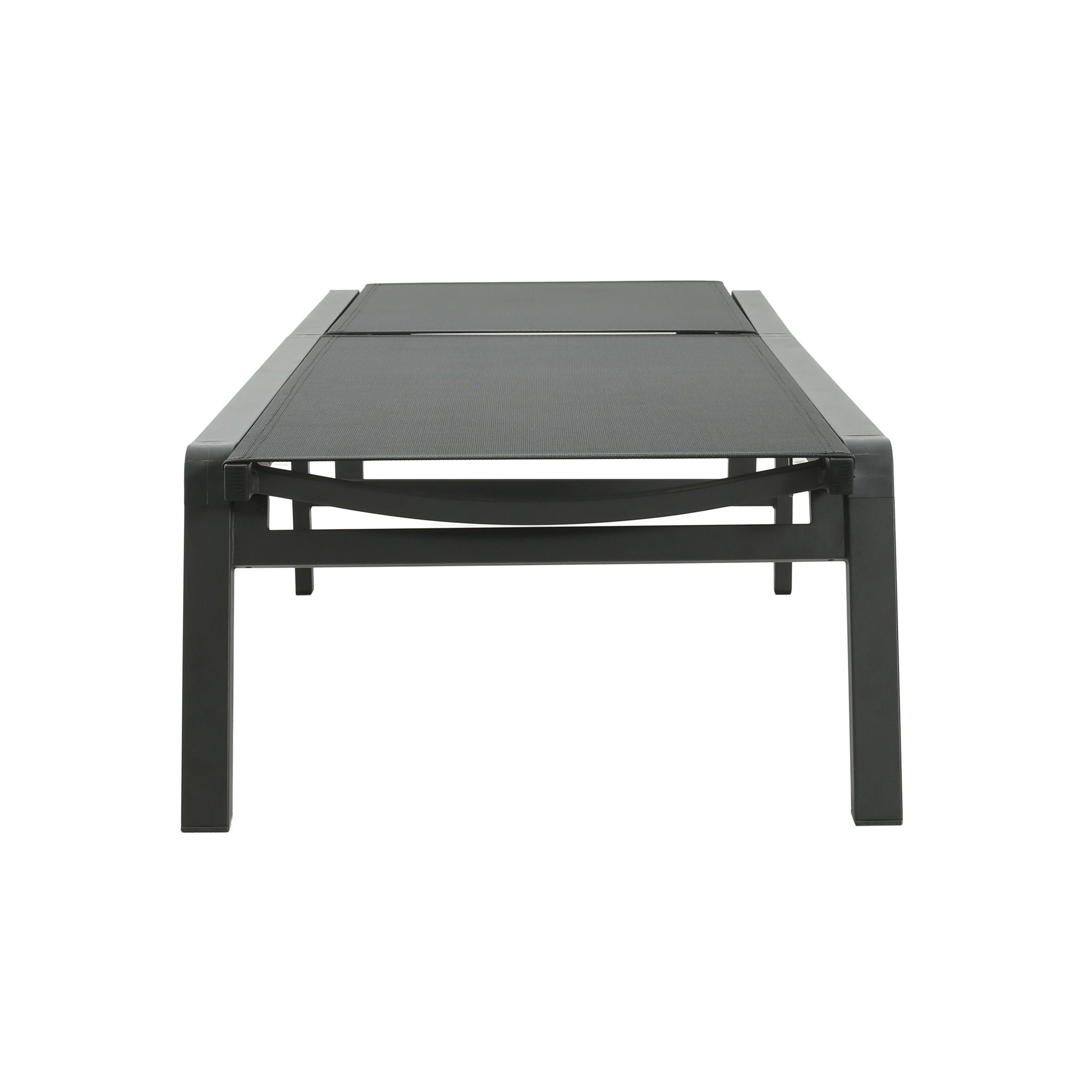 Outdoor Patio Chaise Lounge With 5 Reclining Positions