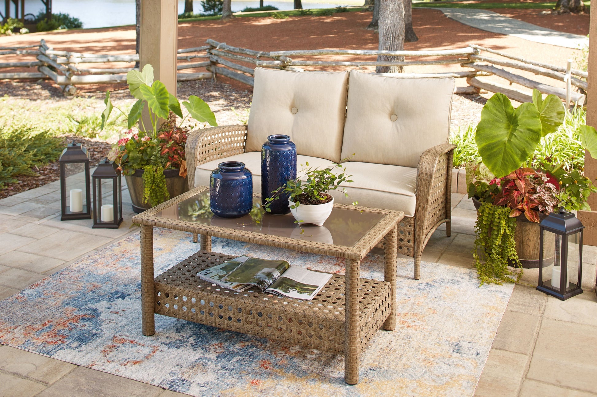 Signature Design by Ashley® Braylee - Outdoor Set | Meri Furniture