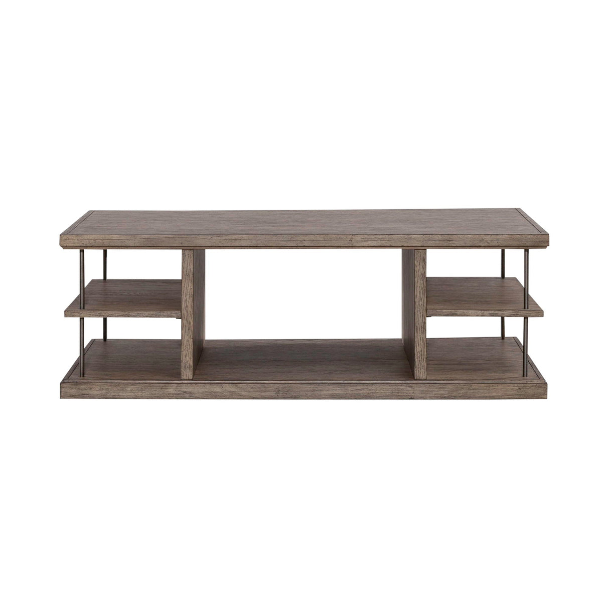 Liberty Furniture City Scape - Cocktail Table - Burnished Beige | Meri Furniture