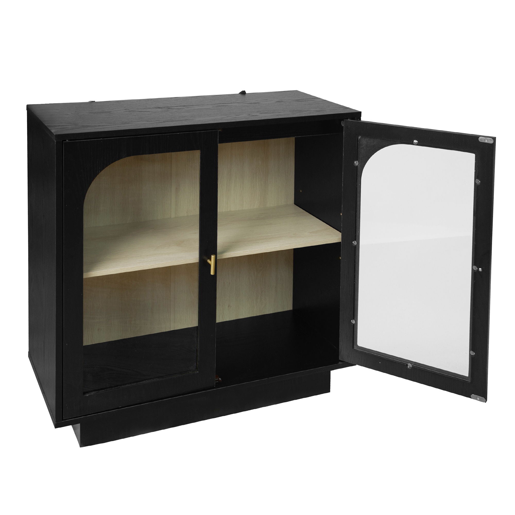 Storage Cabinet With Acrylic Door For Living Room