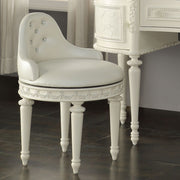 ACME Dorothy - Vanity Chair With Swivel - Ivory | Meri Furniture