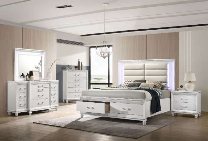ACME Sadie - Storage Bed | Meri Furniture