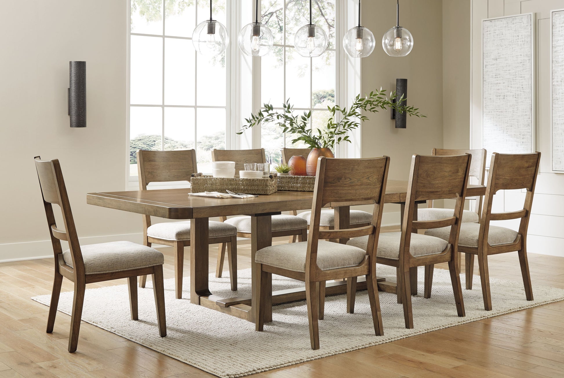 Signature Design by Ashley® Cabalynn - Dining Room Set | Meri Furniture