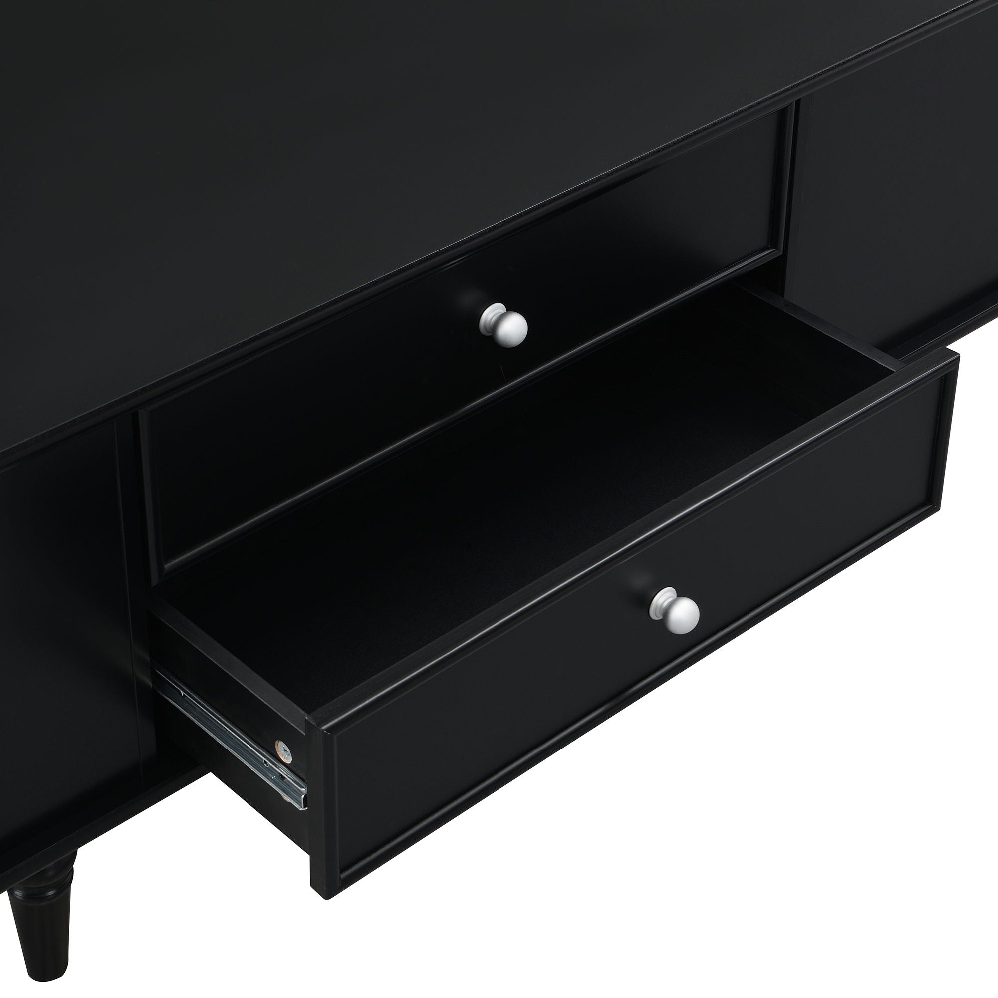 Modern Rectangle Coffee Table With Four Drawers