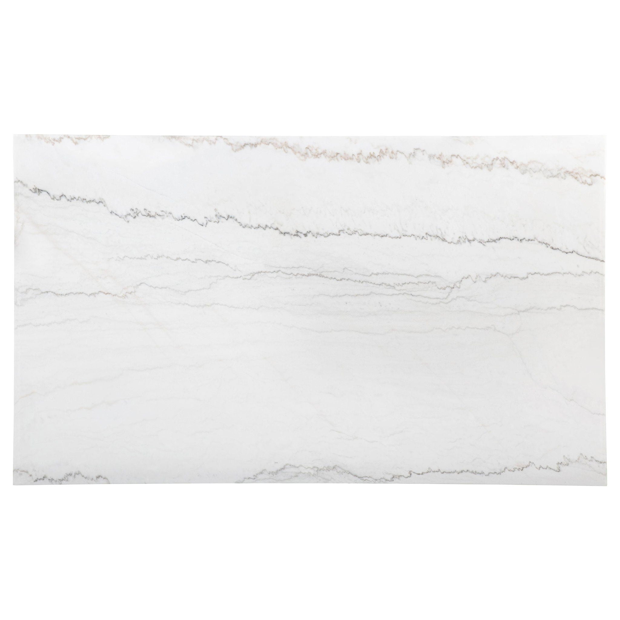 Averill 72-inch Rectangular White Marble Top Dining Table Coffee Bean
