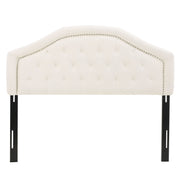 Kaarina - Contemporary Tufted Fabric Headboard