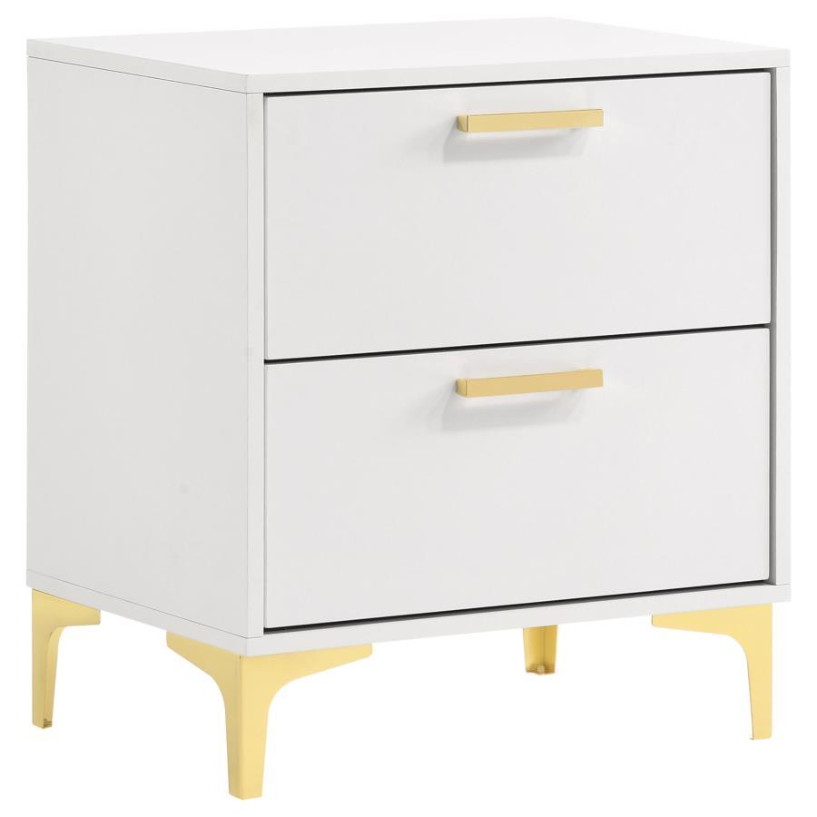 Coaster Fine Furniture Kendall - 2-Drawer Nightstand | Meri Furniture