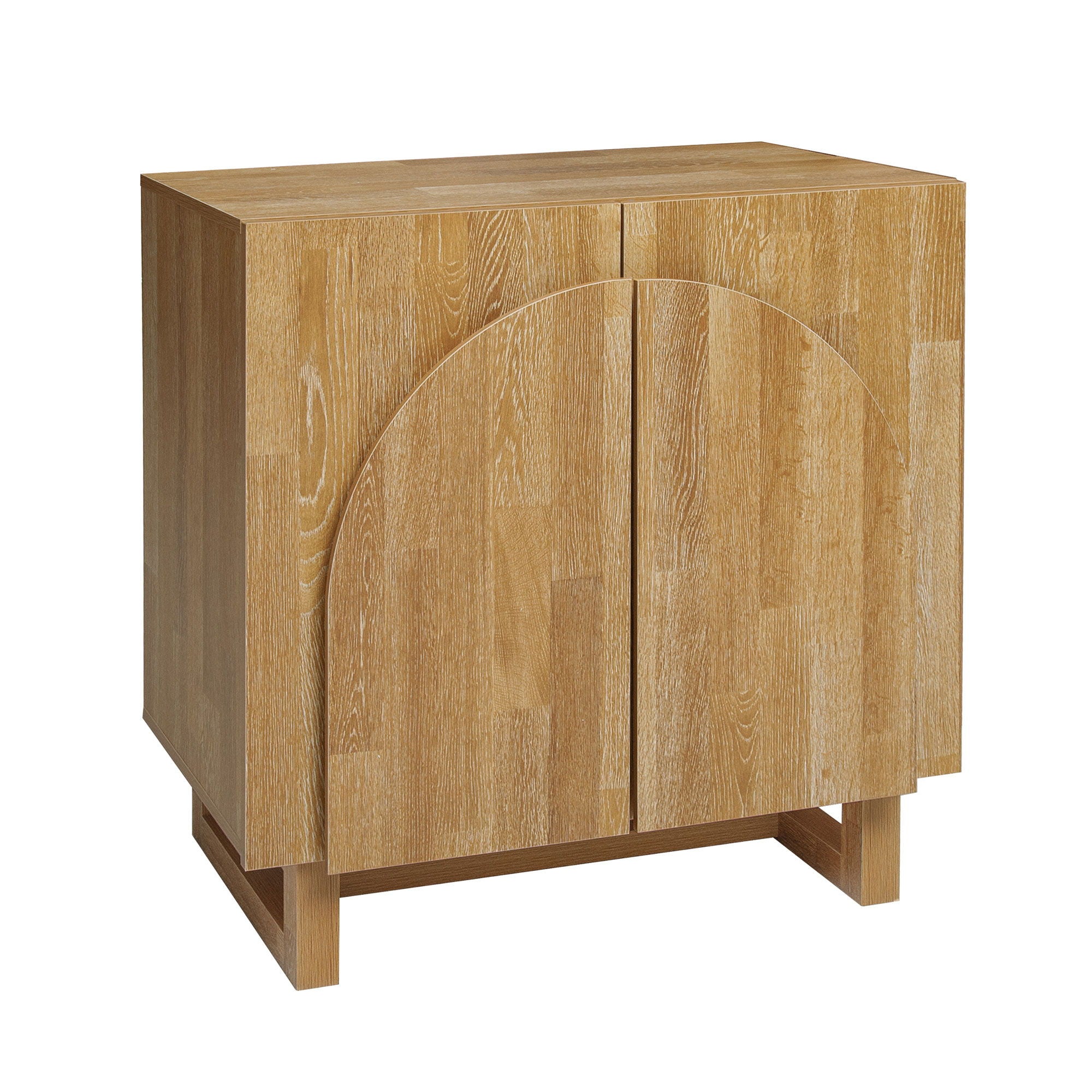 2 Door Cabinet, Suitable For Bedroom - Natural