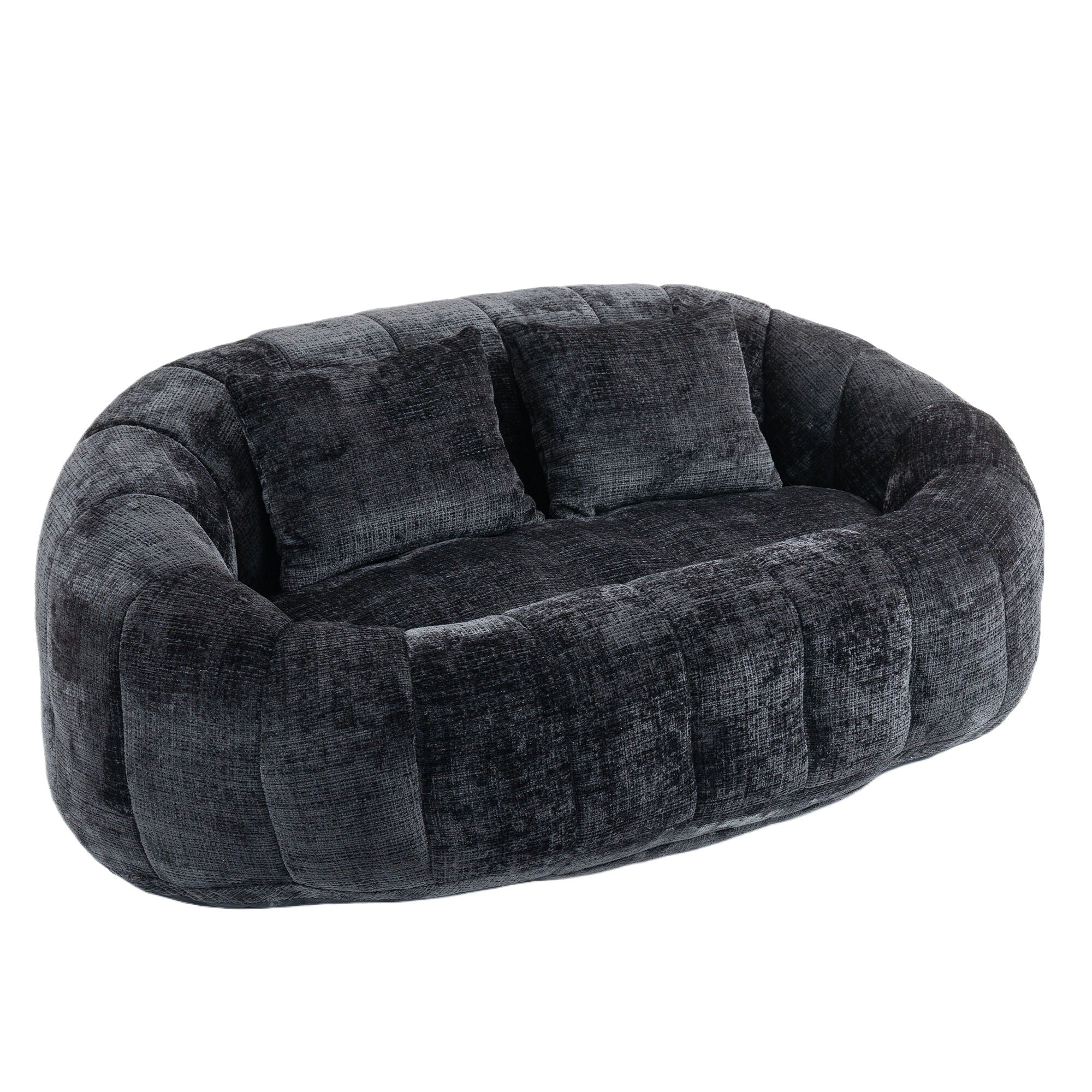 Bean Bag Lazy Sofa, Durable Comfort Lounger High Back Bean Bag Chair Couch