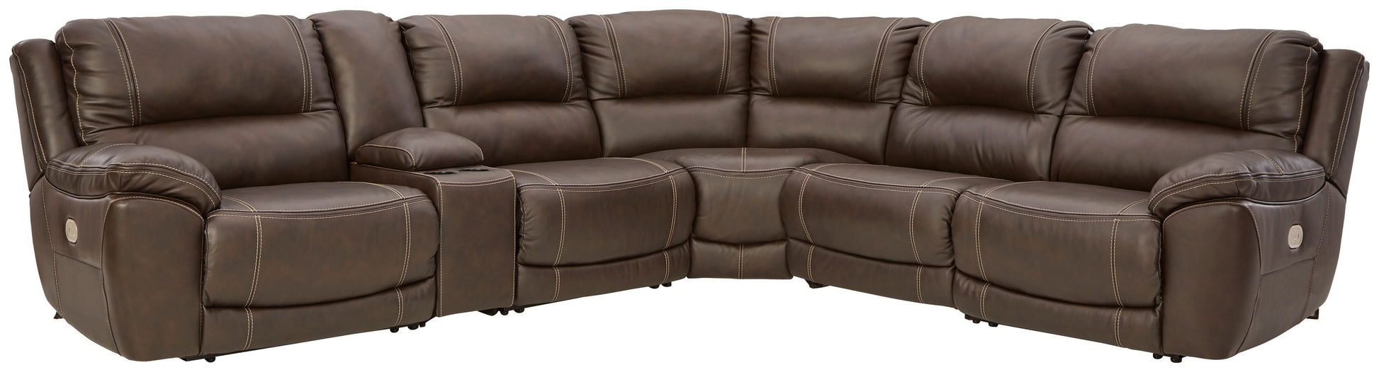 Signature Design by Ashley® Dunleith - Power Reclining Sectional | Meri Furniture