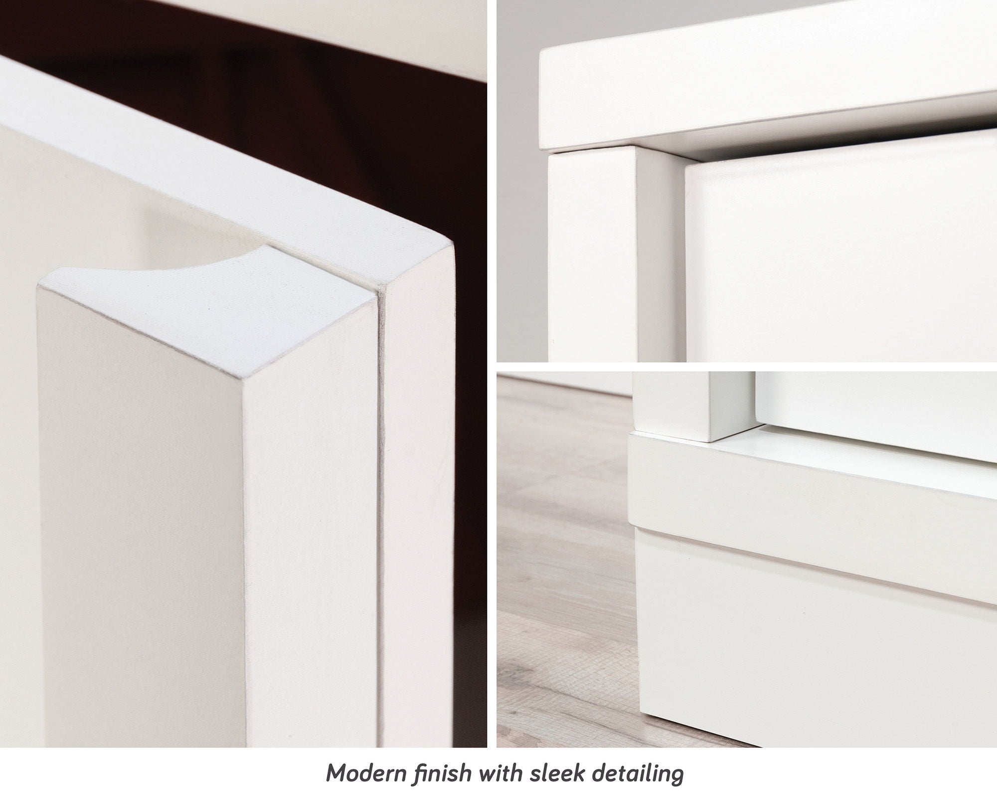 Single-Door Storage Cabinet in White