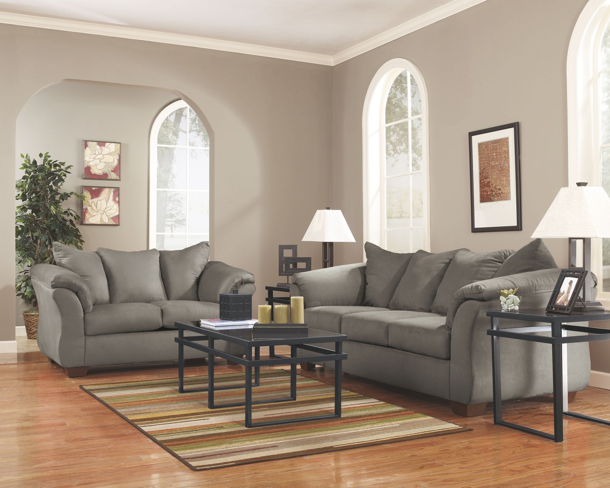 Signature Design by Ashley® Darcy - Living Room Set | Meri Furniture