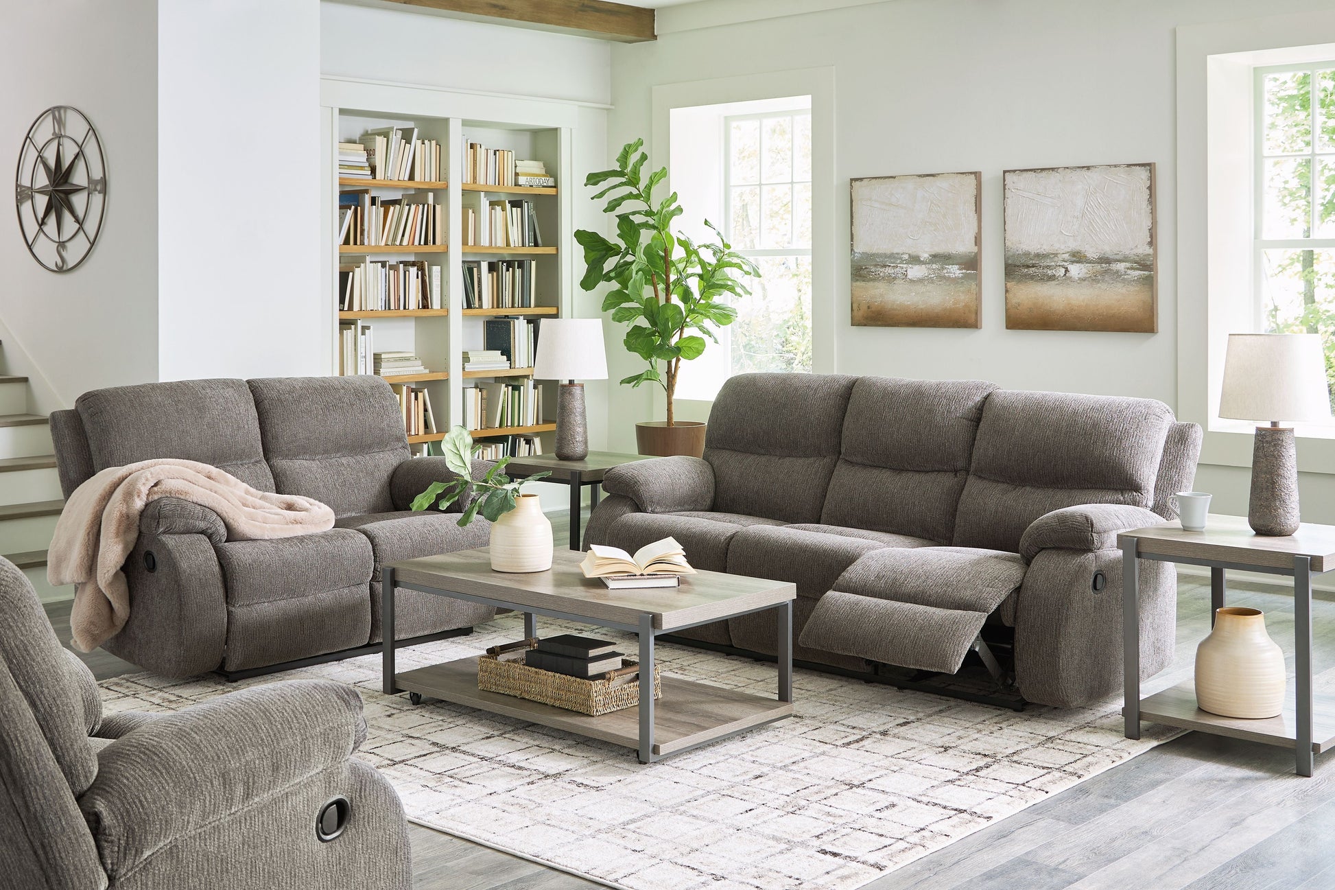 Signature Design by Ashley® Scranto - Living Room Set | Meri Furniture