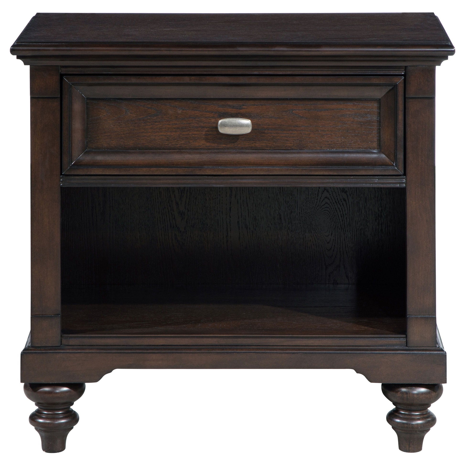 Coaster Fine Furniture Andover - 1-Drawer Nightstand Bedside Table - Dark Oak | Meri Furniture