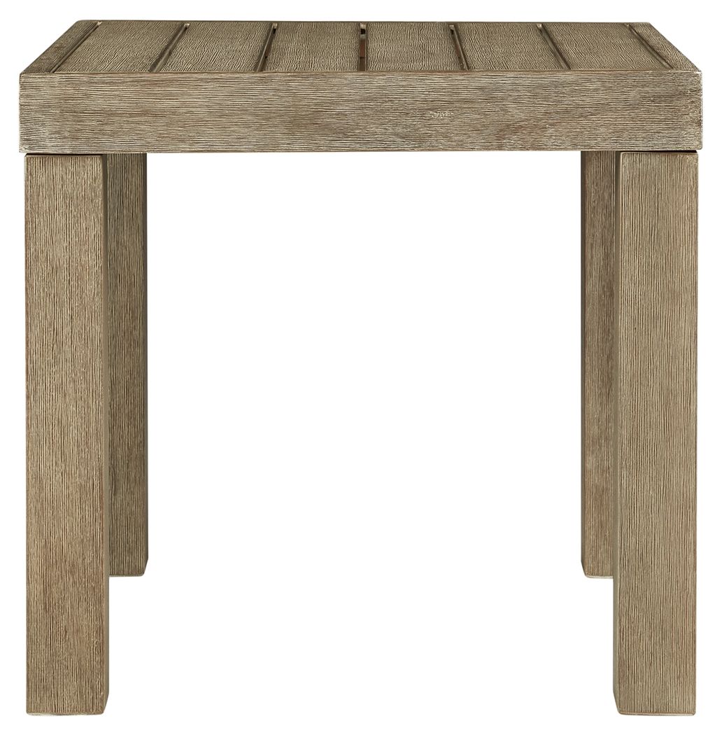 Ashley Furniture Silo Point - Brown - Square End Table | Meri Furniture