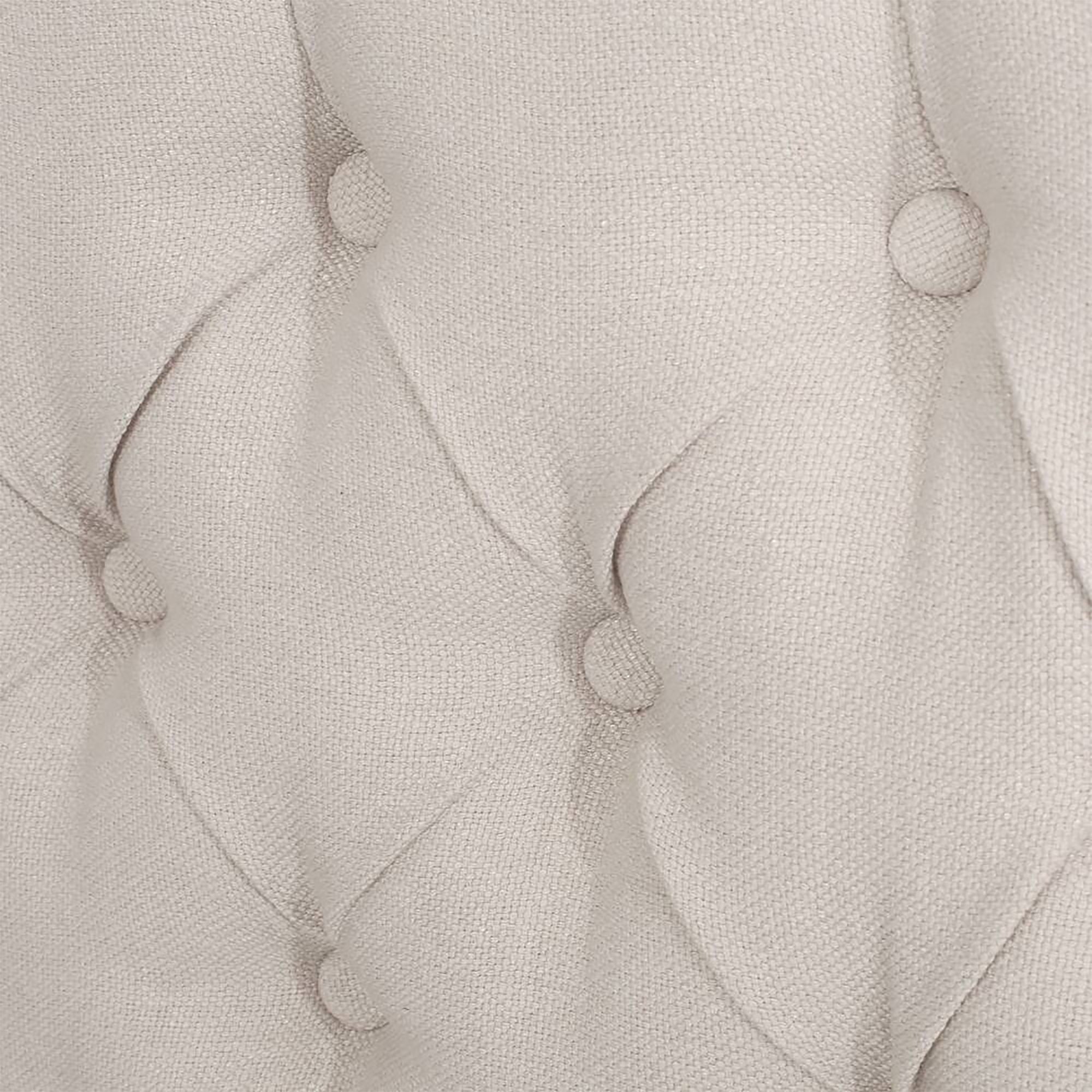 Cumulus - Fully Upholstered Fabric Queen Bed Set - Ivory