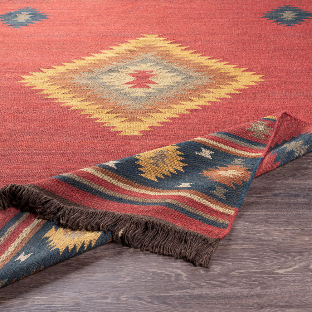 Jewel Tone Handmade Rug
