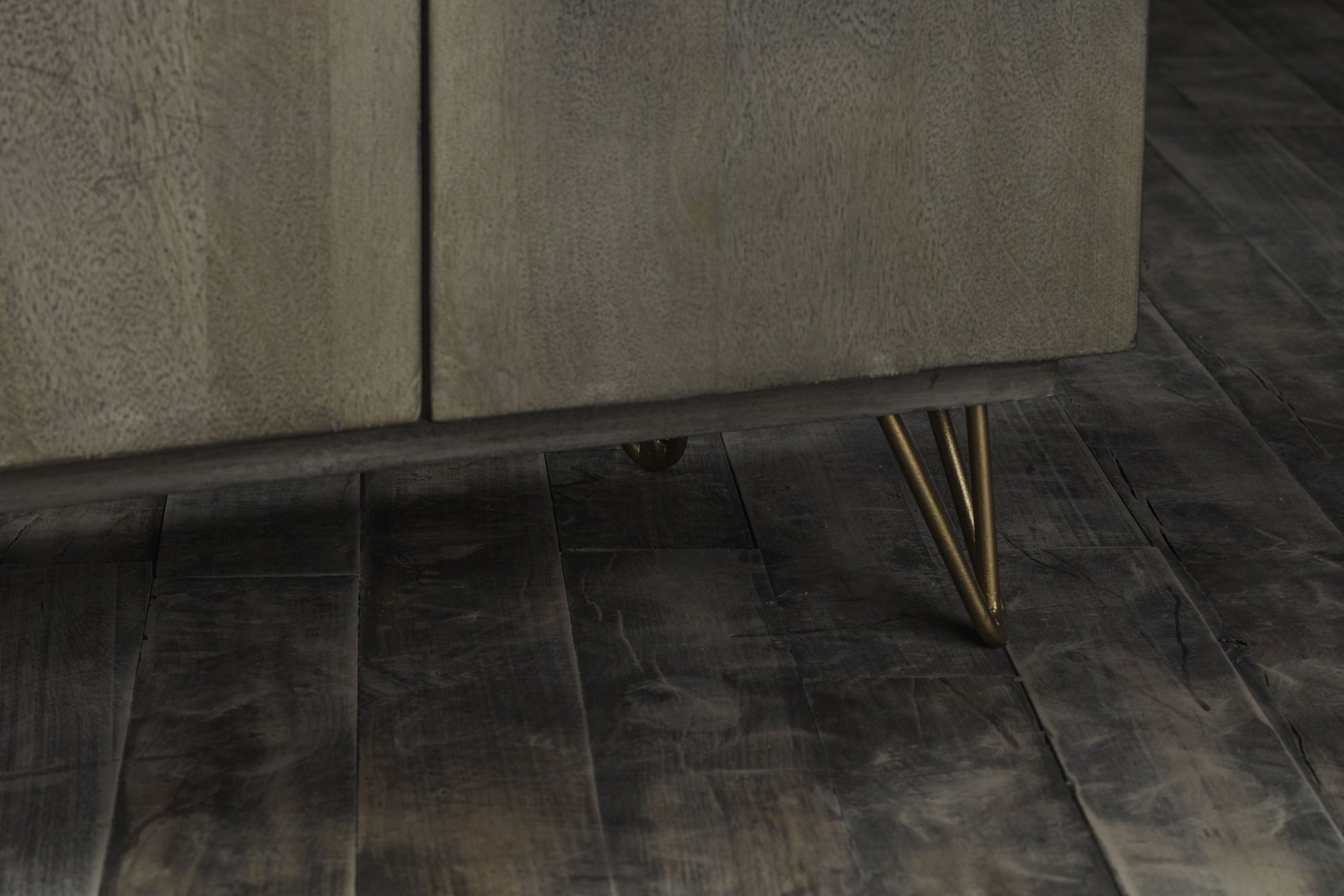 ACME Beretta - Wardrobe - Gray Stone & Ash Oak | Meri Furniture