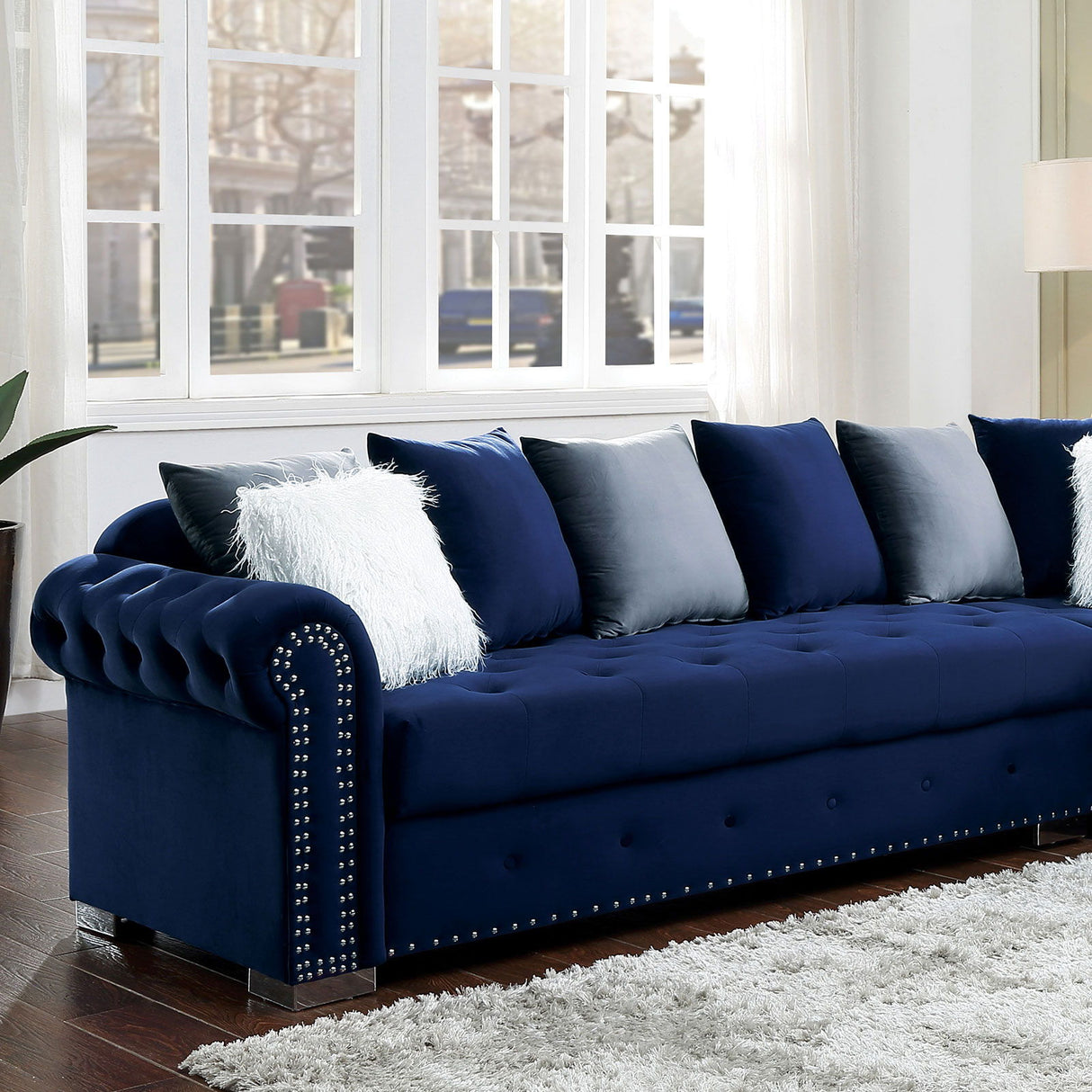 Furniture of America Wilmington - Sectional | Meri Furniture