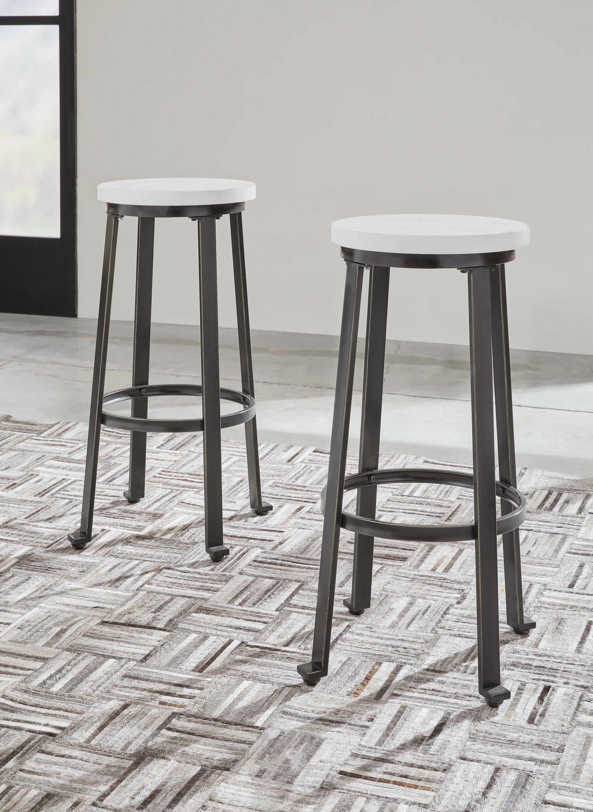 Signature Design by Ashley® Challiman - Tall Stool (Set of 2) | Meri Furniture