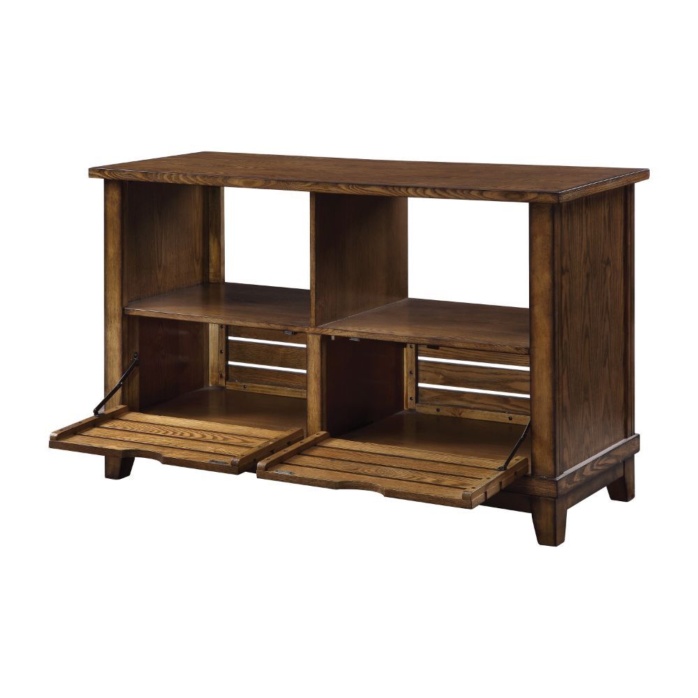 ACME Gabriella - Accent Table - Oak | Meri Furniture