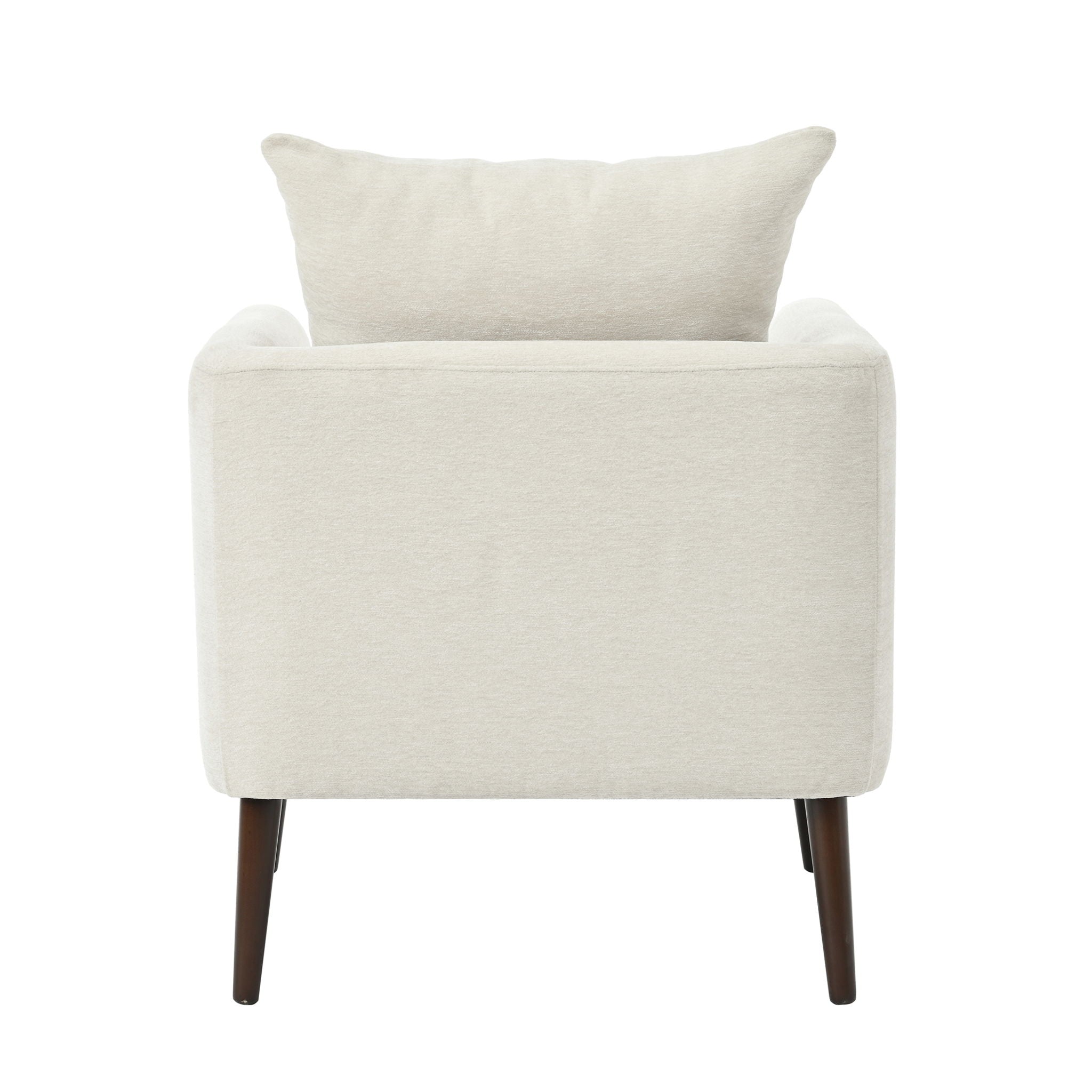 Modern Accent Upholstered Armchair With Pillow