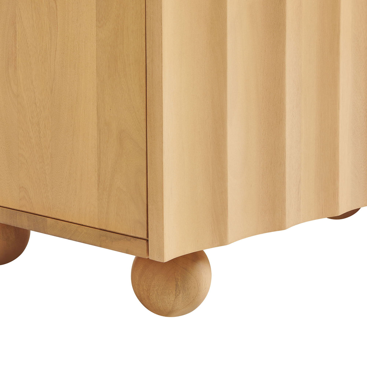 Sorren 54 Inch Scalloped Wood 3-Door Sideboard by Modway