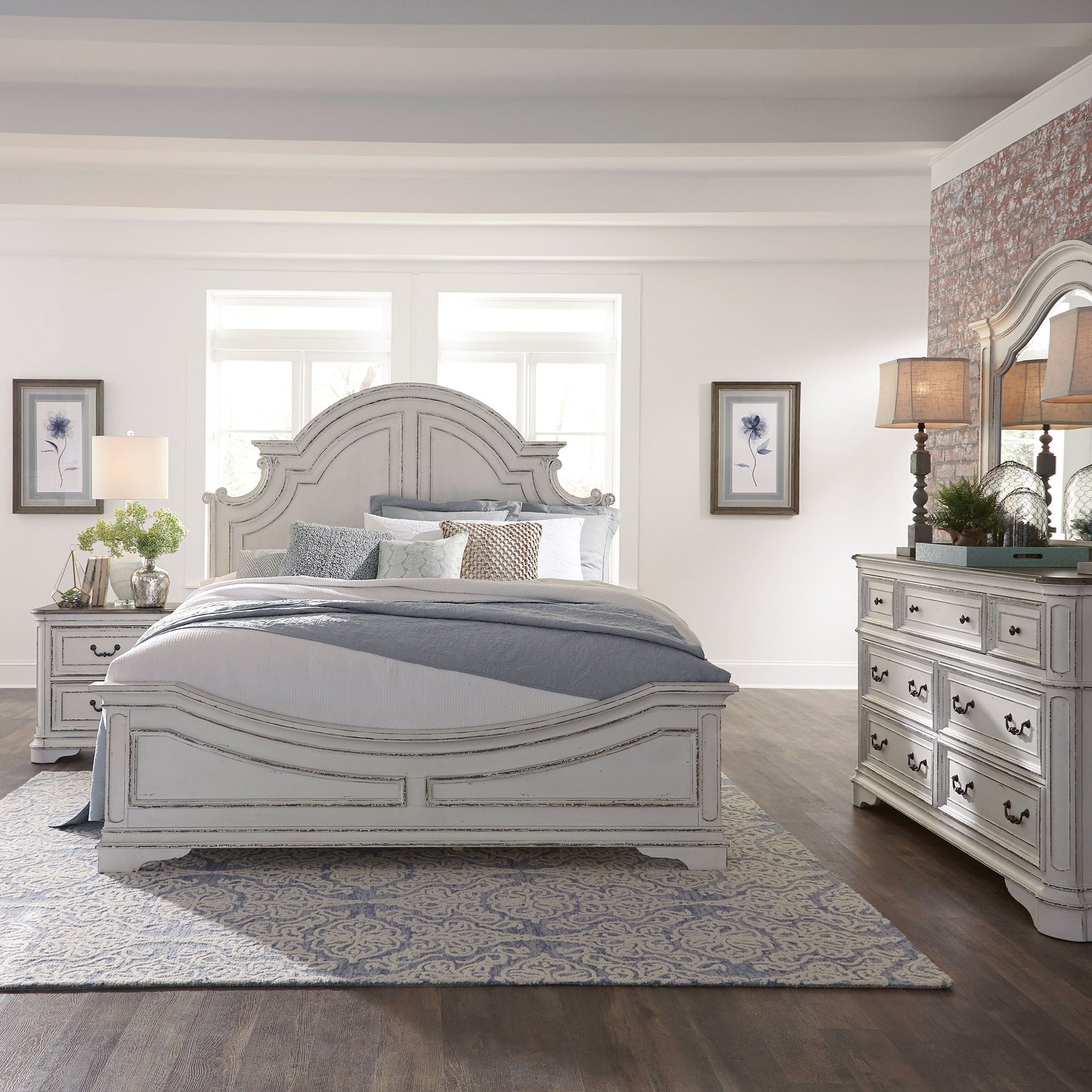Liberty Furniture Magnolia Manor - Panel Bedroom Set | Meri Furniture
