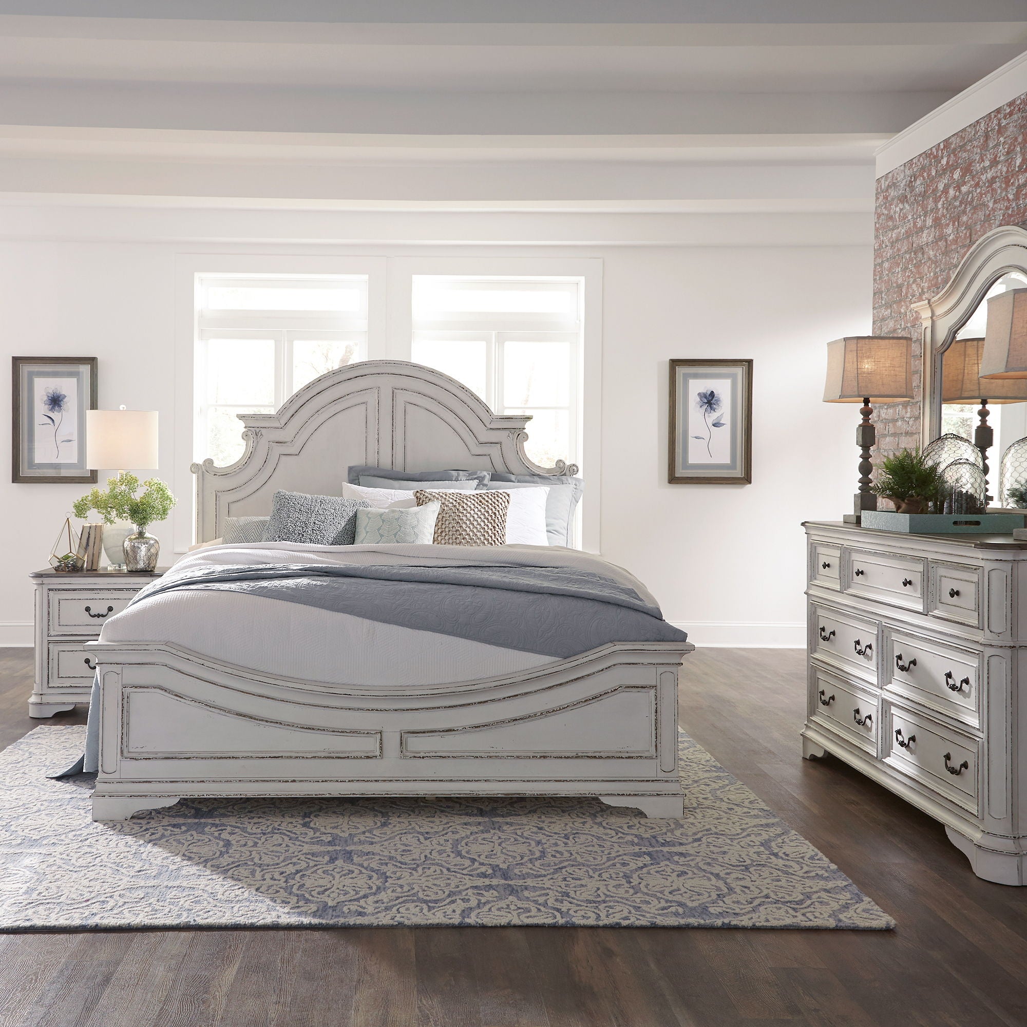 Liberty Furniture Magnolia Manor - Panel Bedroom Set | Meri Furniture