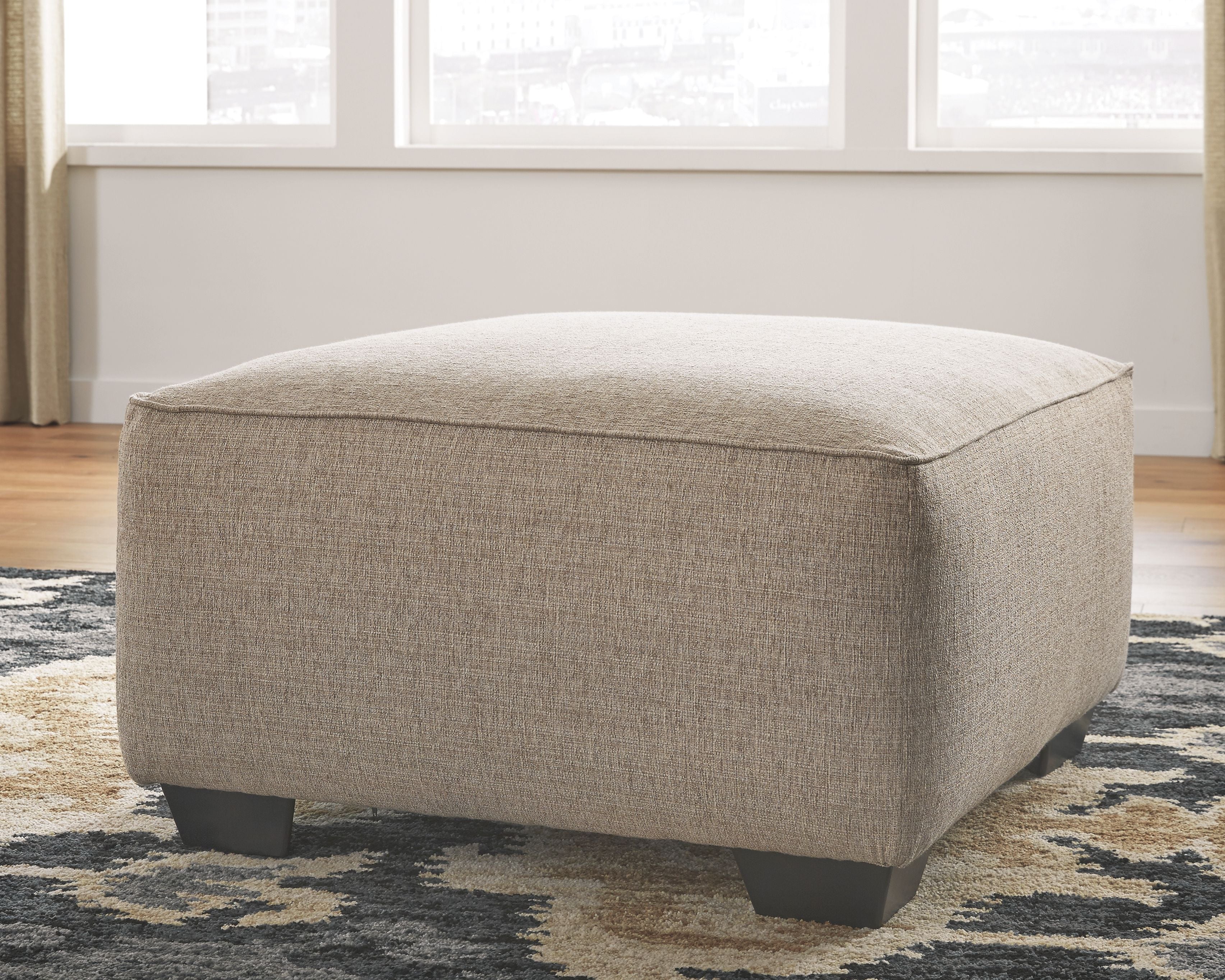 Ashley Furniture Baceno - Beige - Oversized Accent Ottoman | Meri Furniture