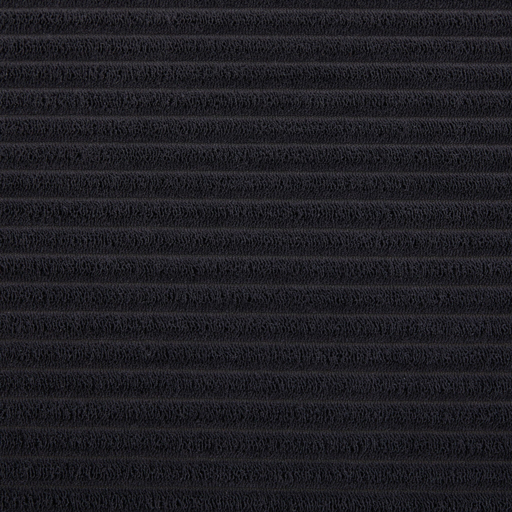 Modern Corduroy Deep Seat Sectional Sofa With Ottoman