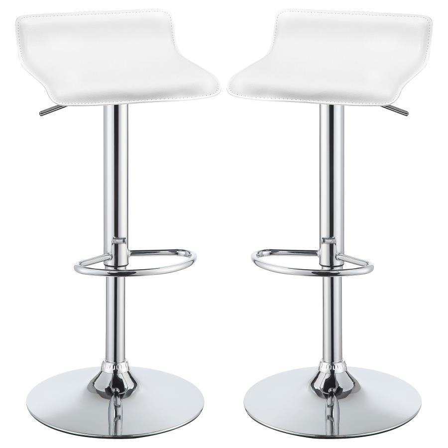 Coaster Fine Furniture Bidwell - Upholstered Adjustable Bar Stool (Set of 2) | Meri Furniture