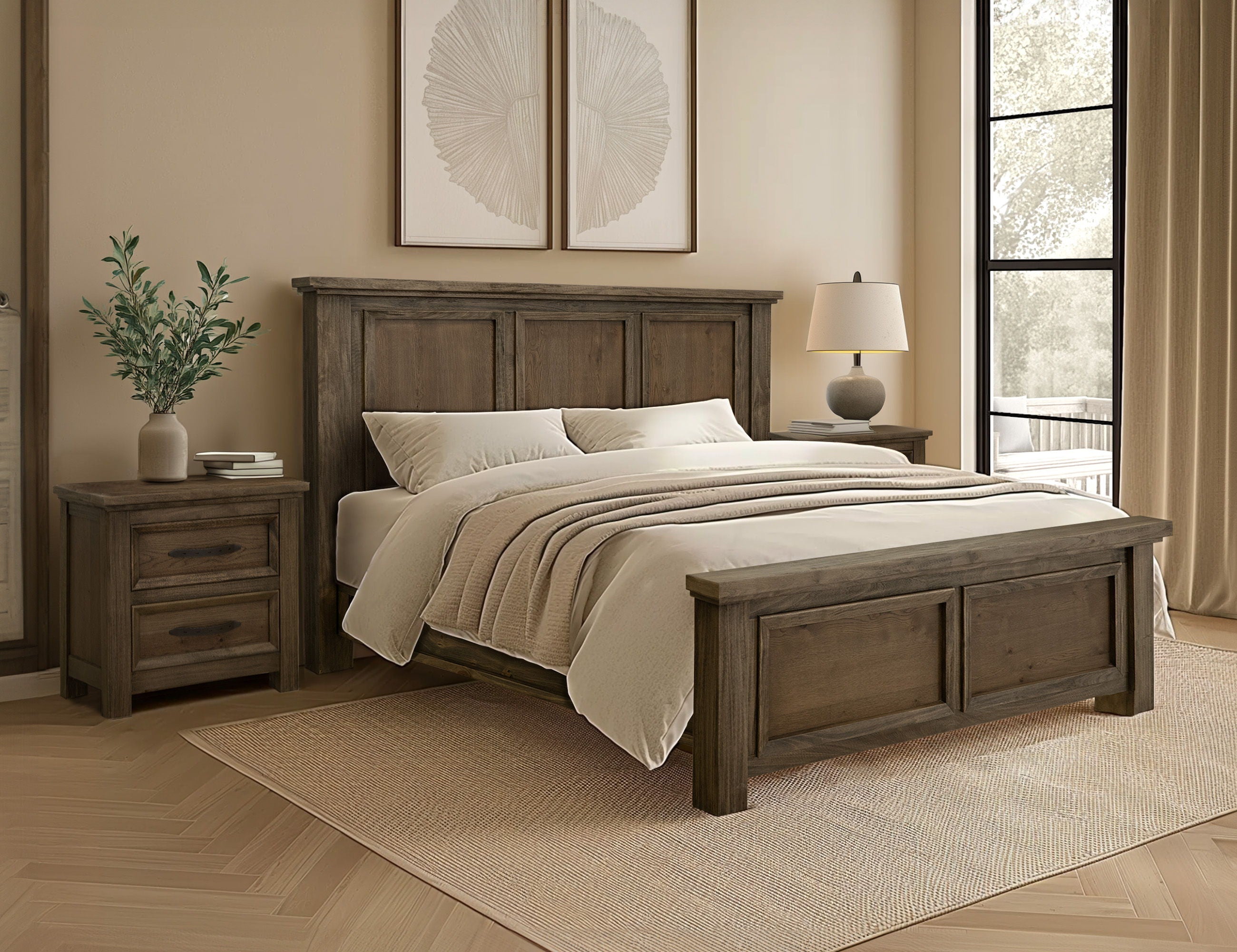 International Furniture Direct Country - Bed | Meri Furniture