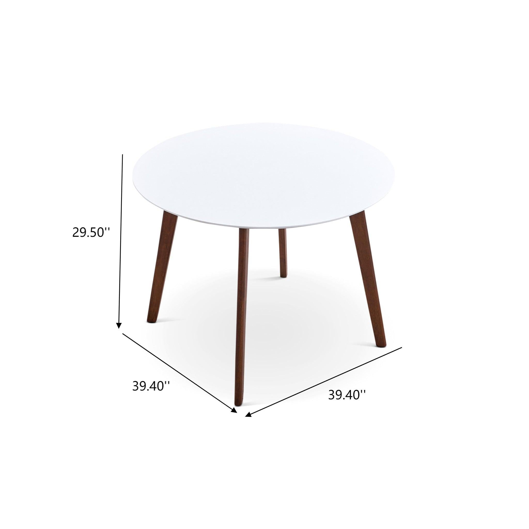 Carlton - Dining Table - Brown / White