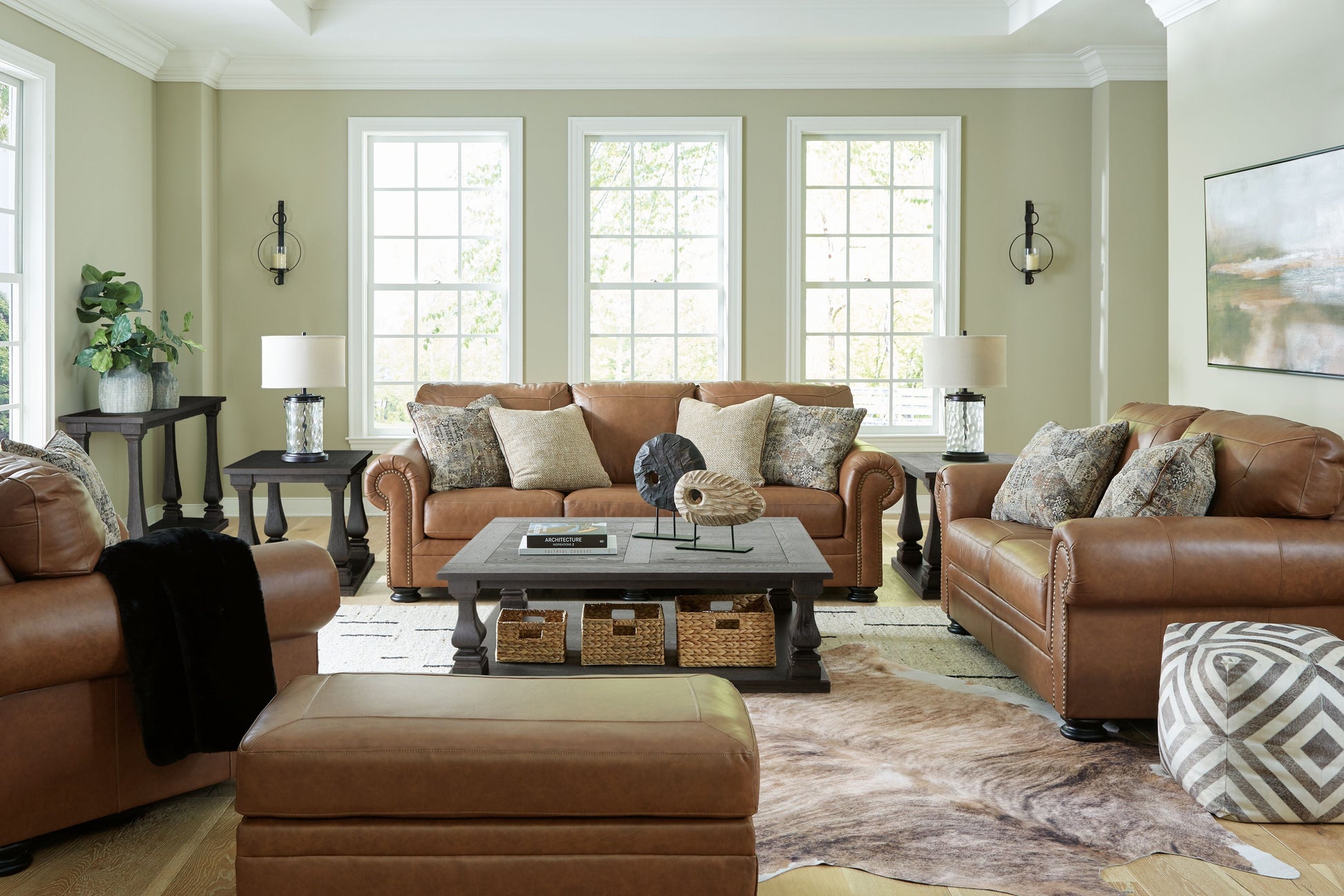 Signature Design by Ashley® Carianna - Living Room Set | Meri Furniture