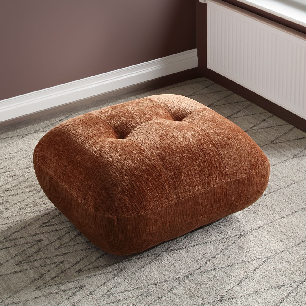 ACME Carrick - Ottoman - Light Brown | Meri Furniture