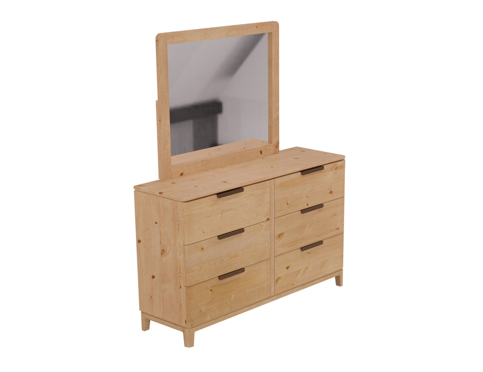 Santa Rosa - Mirror - Hazelnut