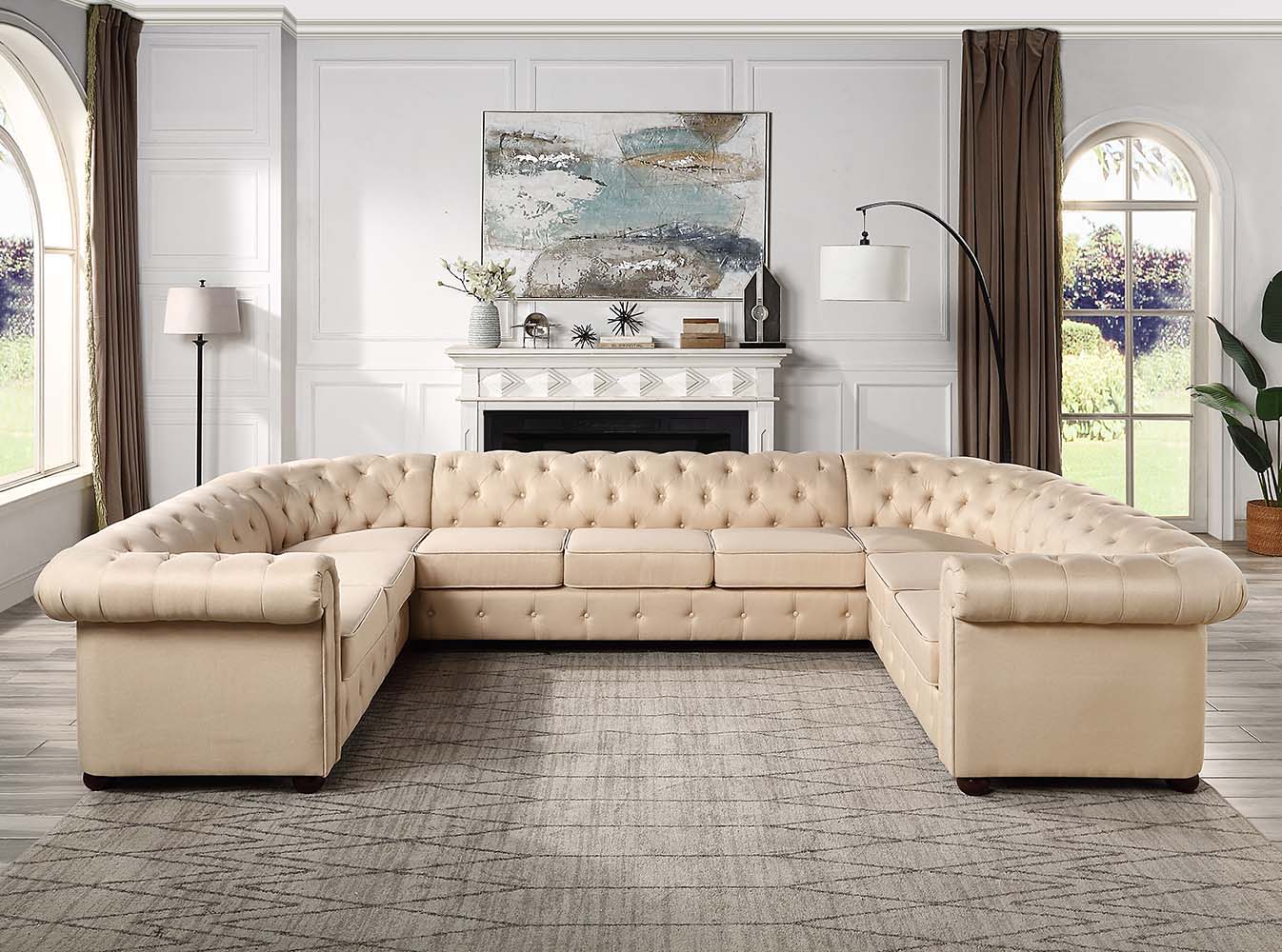 ACME Jaqueline - Sectional Sofa | Meri Furniture