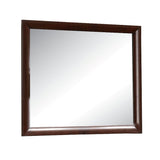 The Ireland contemporary mirror is the perfect accent for your master bedroom. The Ireland collection features contemporary feel and the mirror helps to make small areas appear larger and more brightly lit.