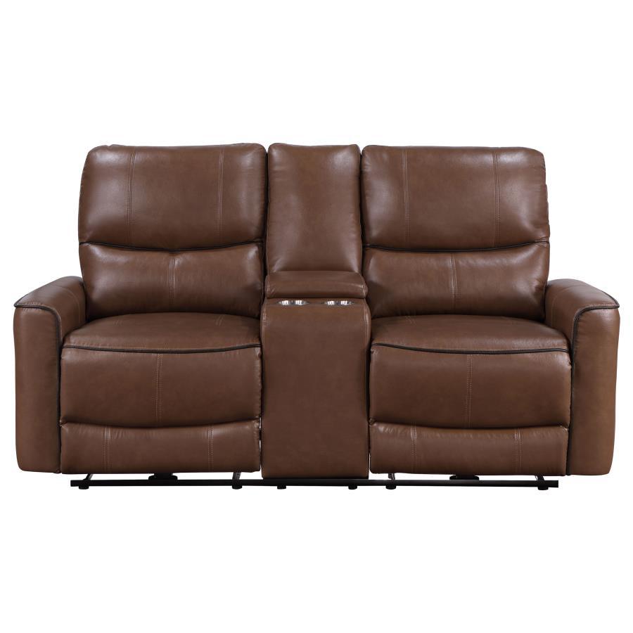 Coaster Fine Furniture Greenfield - Upholstered Power Reclining Loveseat | Meri Furniture