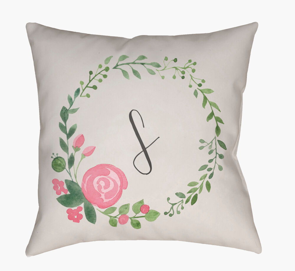 Initials II Pillow